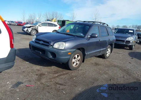 2006 Hyundai Santa Fe Gls from USA, damaged, VIN KM8SC73D16U101567